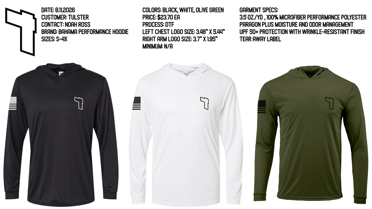 TULSTER L/S HOODIE PROJECT
