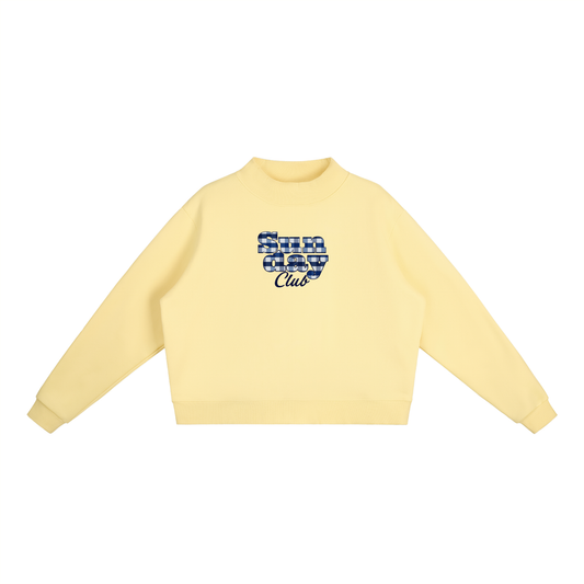 SUNDAY CLUB MOCK NECK CREW