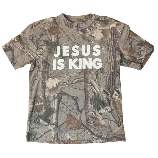JESUS IS KING Dark Camo
