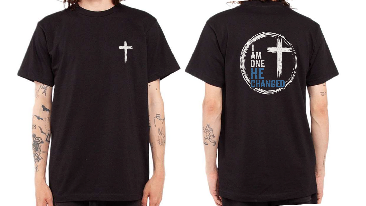 I AM ONE HE CHANGED // CUSTOM