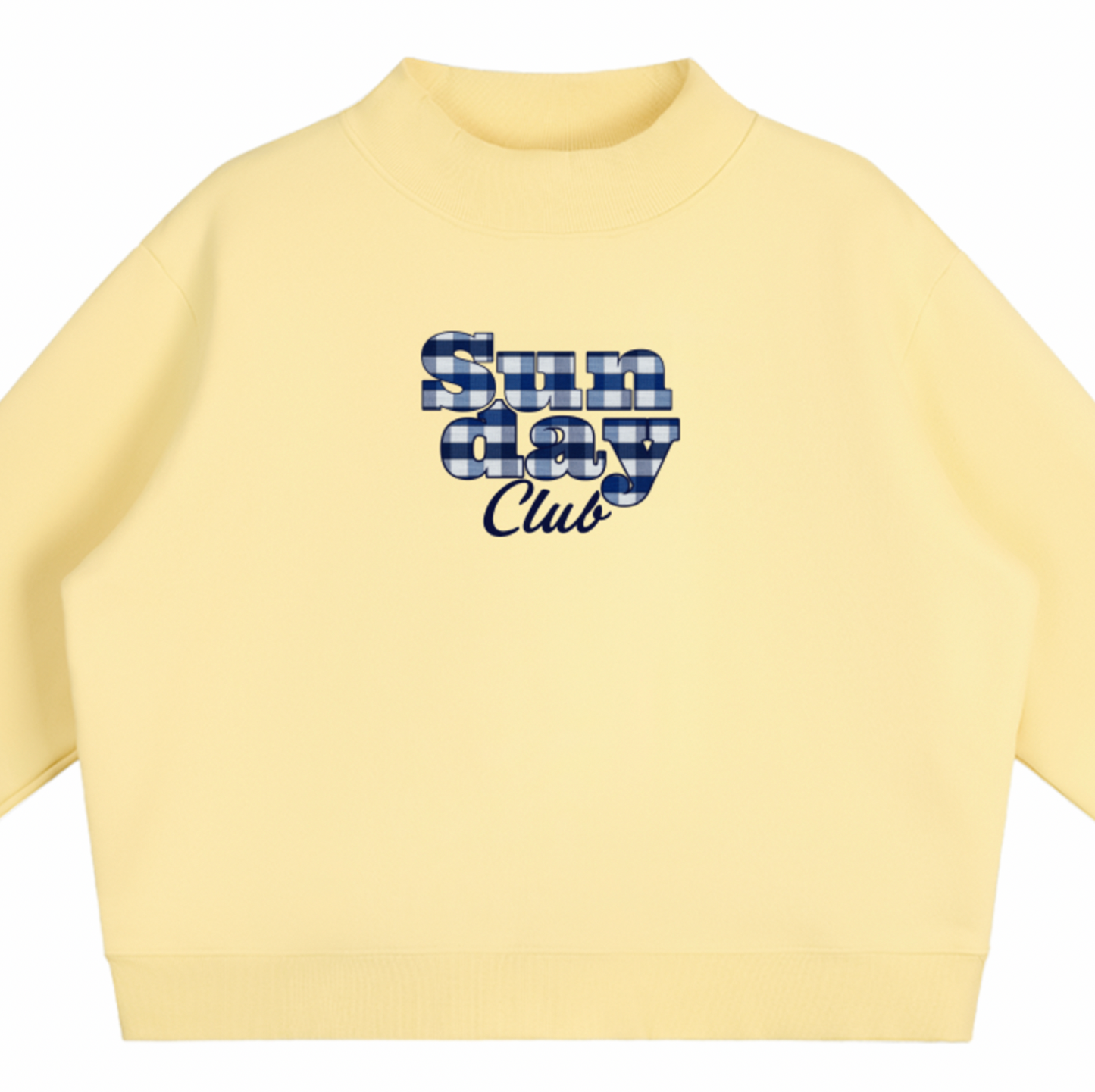 SUNDAY CLUB MOCK NECK CREW