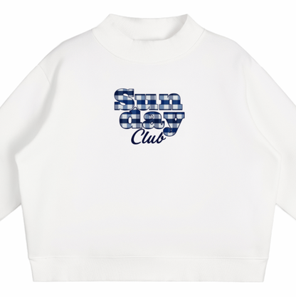 SUNDAY CLUB MOCK NECK CREW