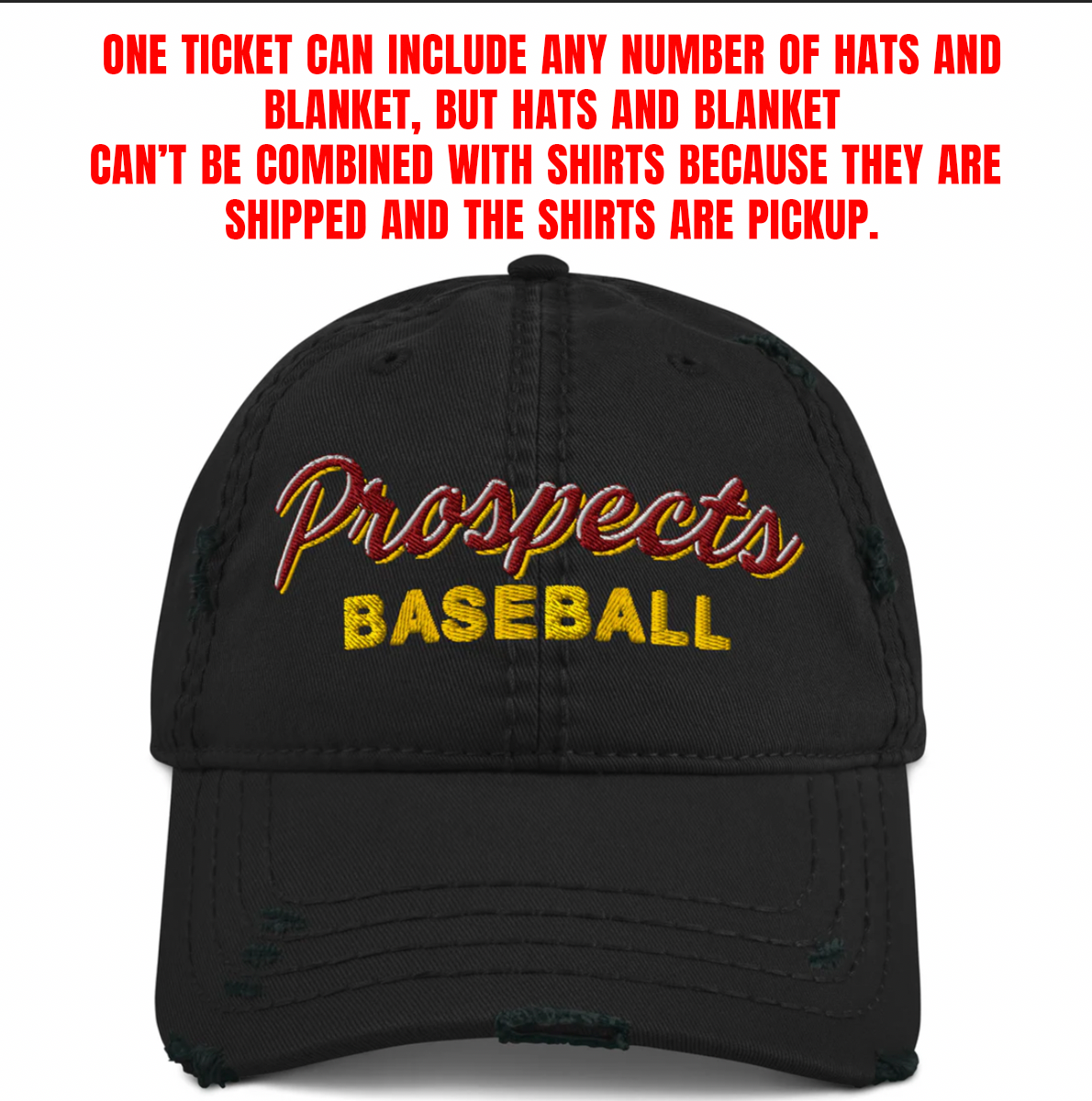 PROSPECTS DISTRESSED DAD HAT