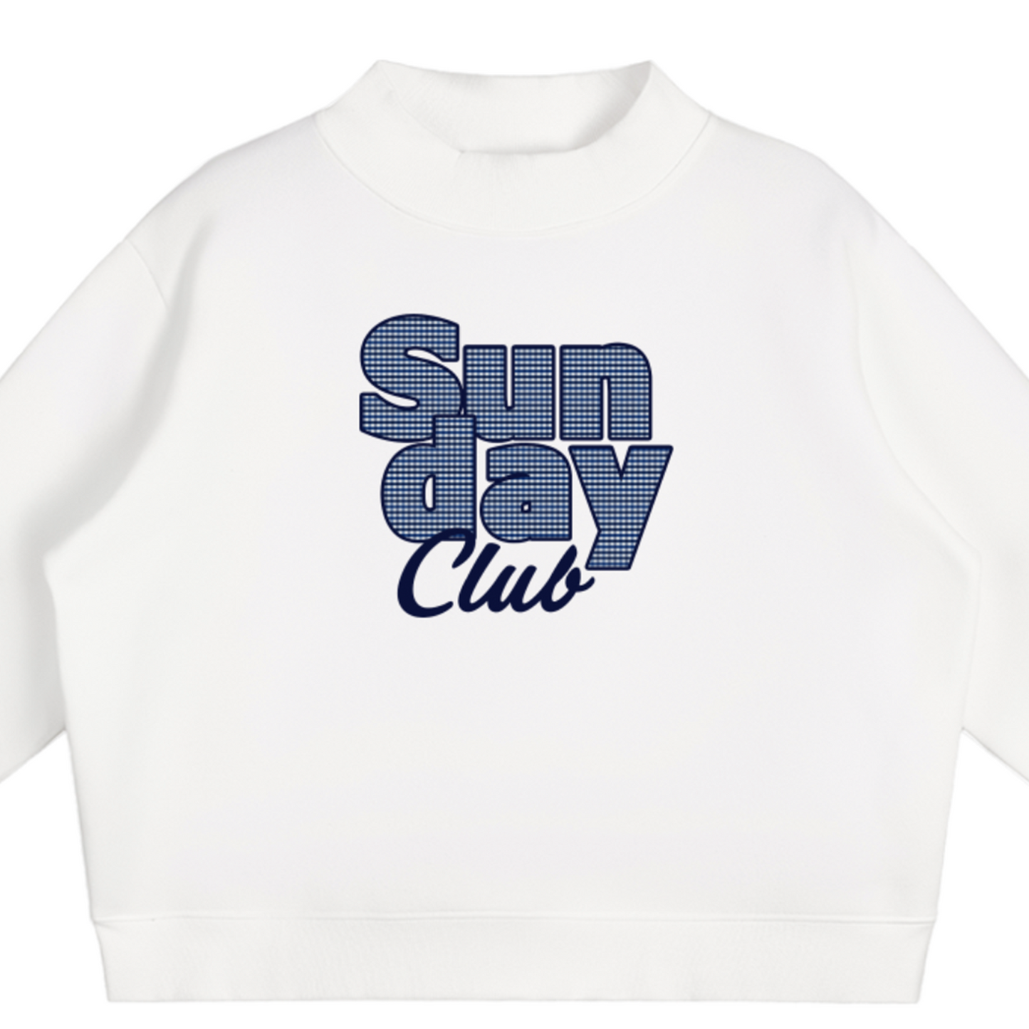 SUNDAY CLUB MOCK NECK CREW
